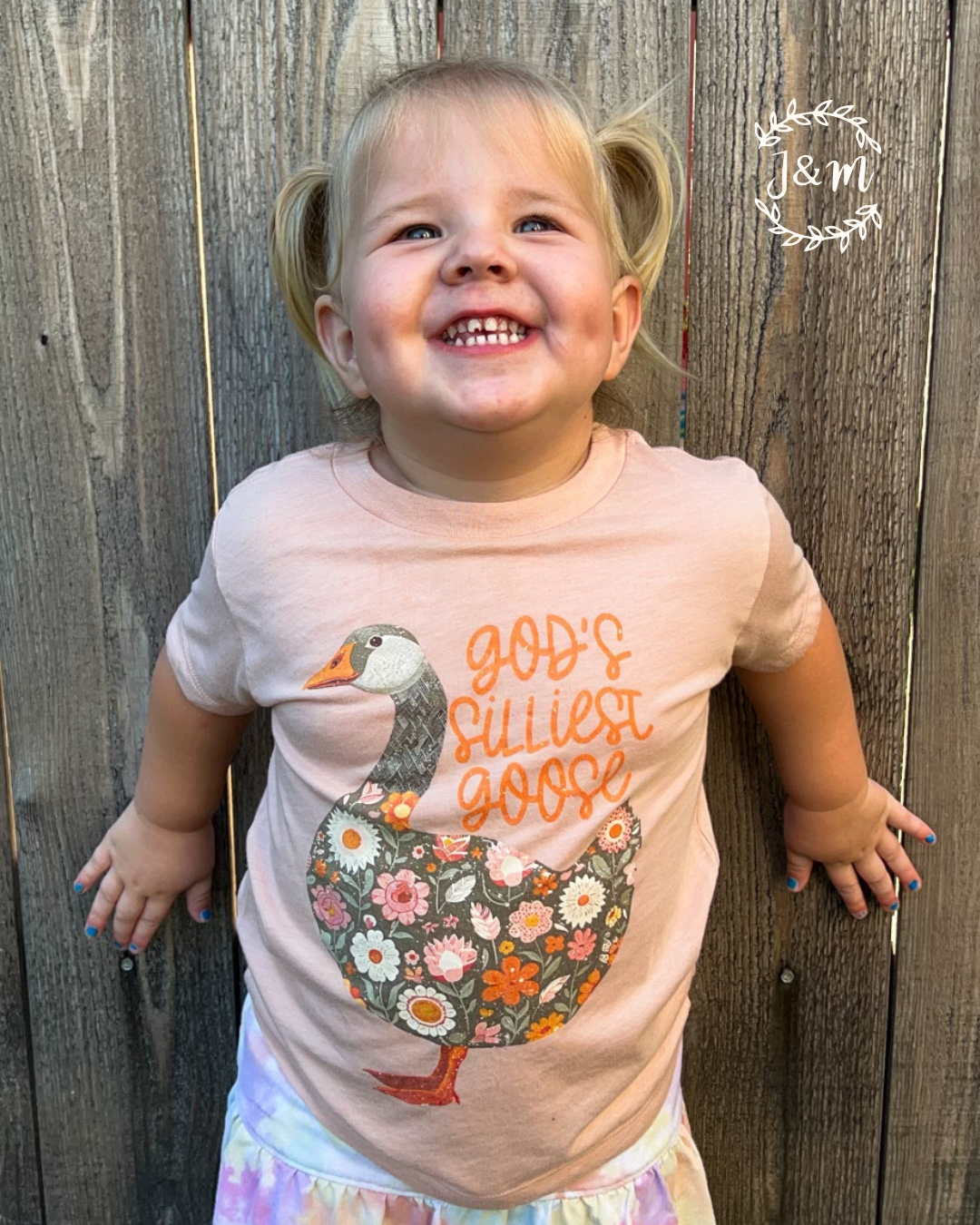 God's silliest goose | kids tee