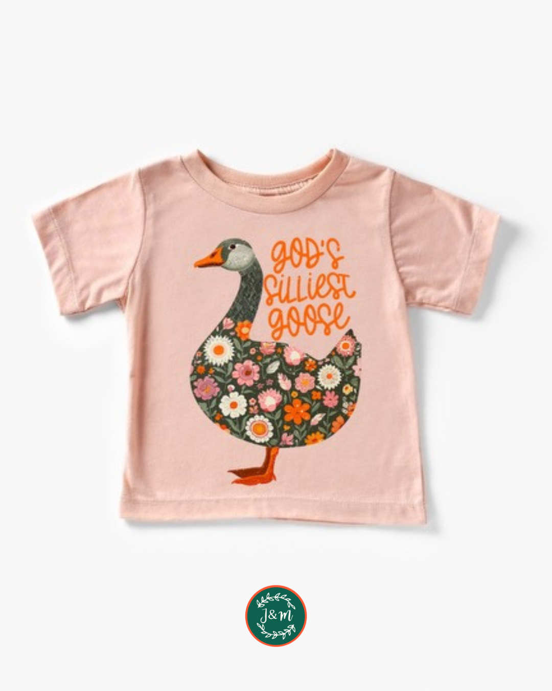 God's silliest goose | toddler tee