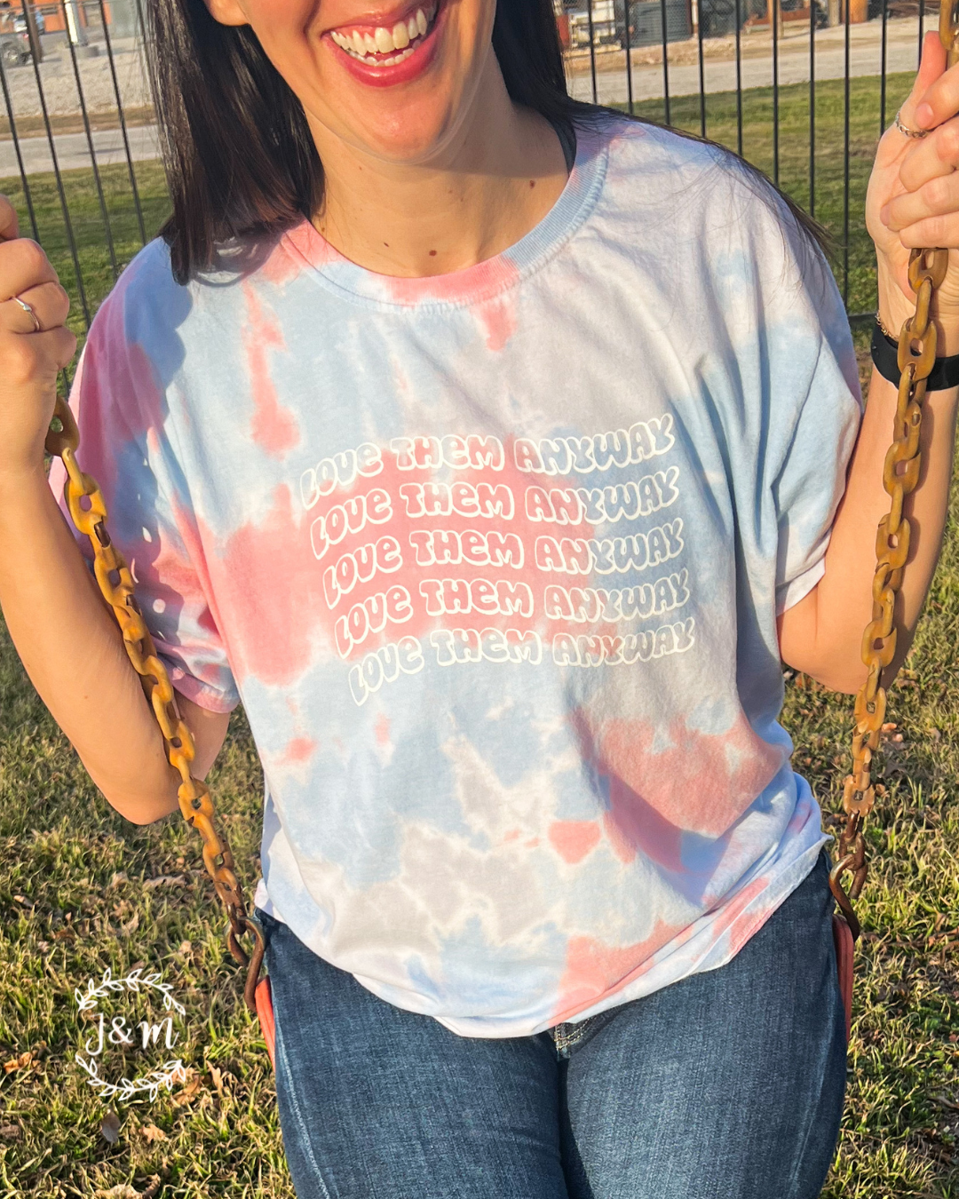 love them anyway tee + devotional