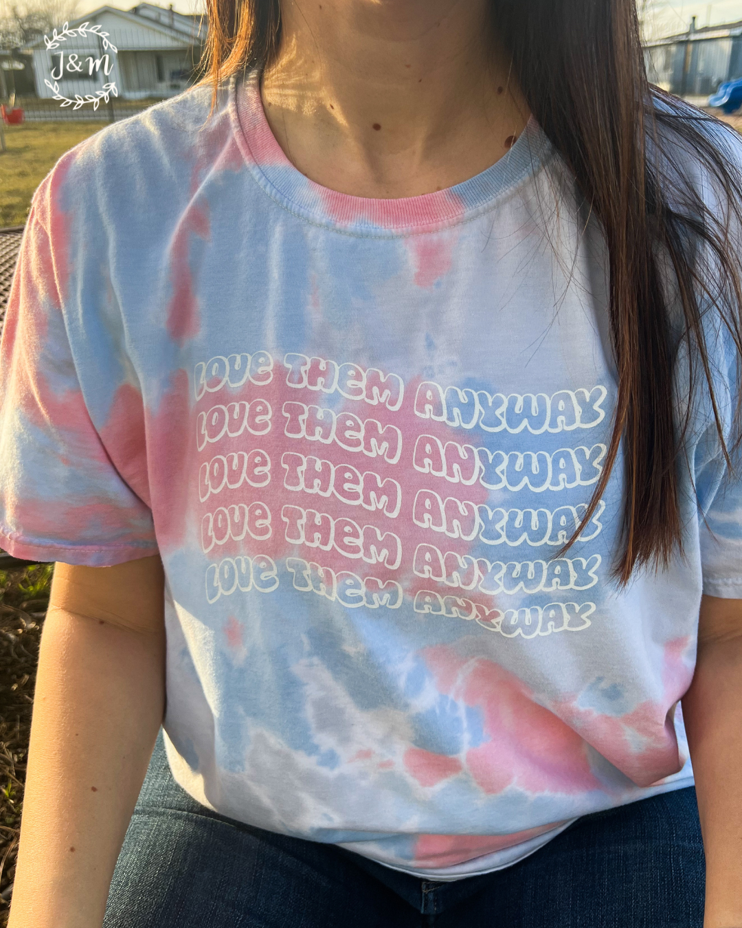 love them anyway tee + devotional