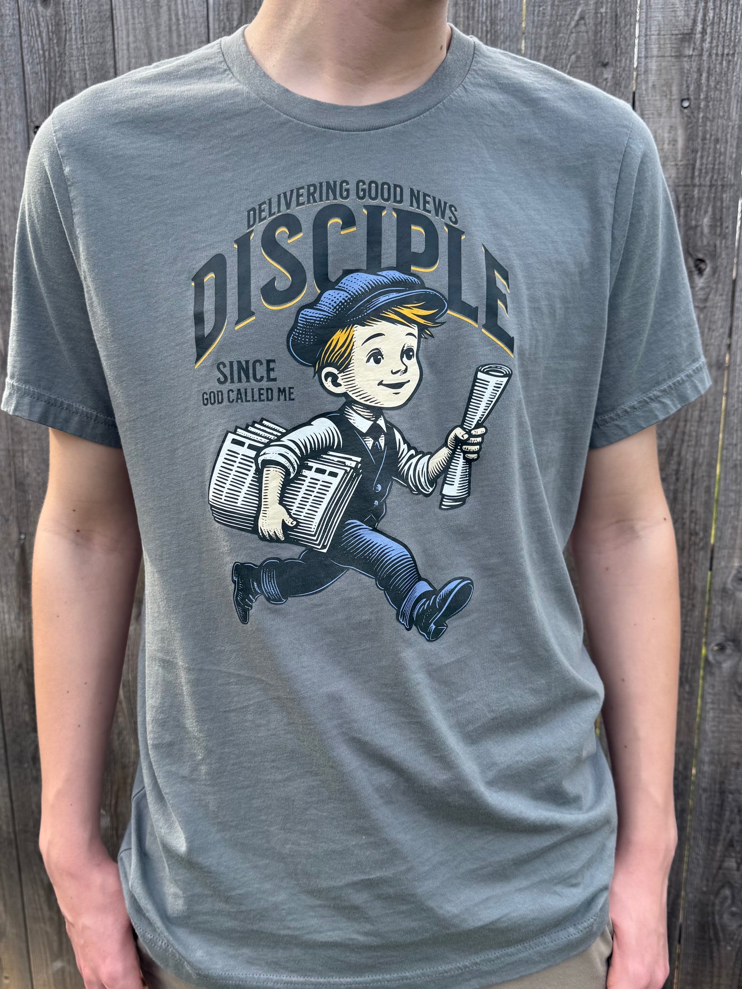 delivering good news tee