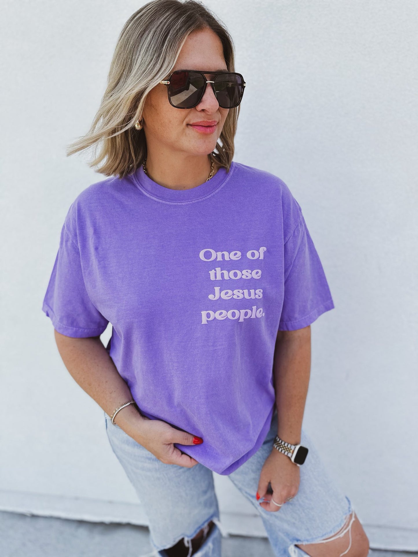 Jesus people club tee