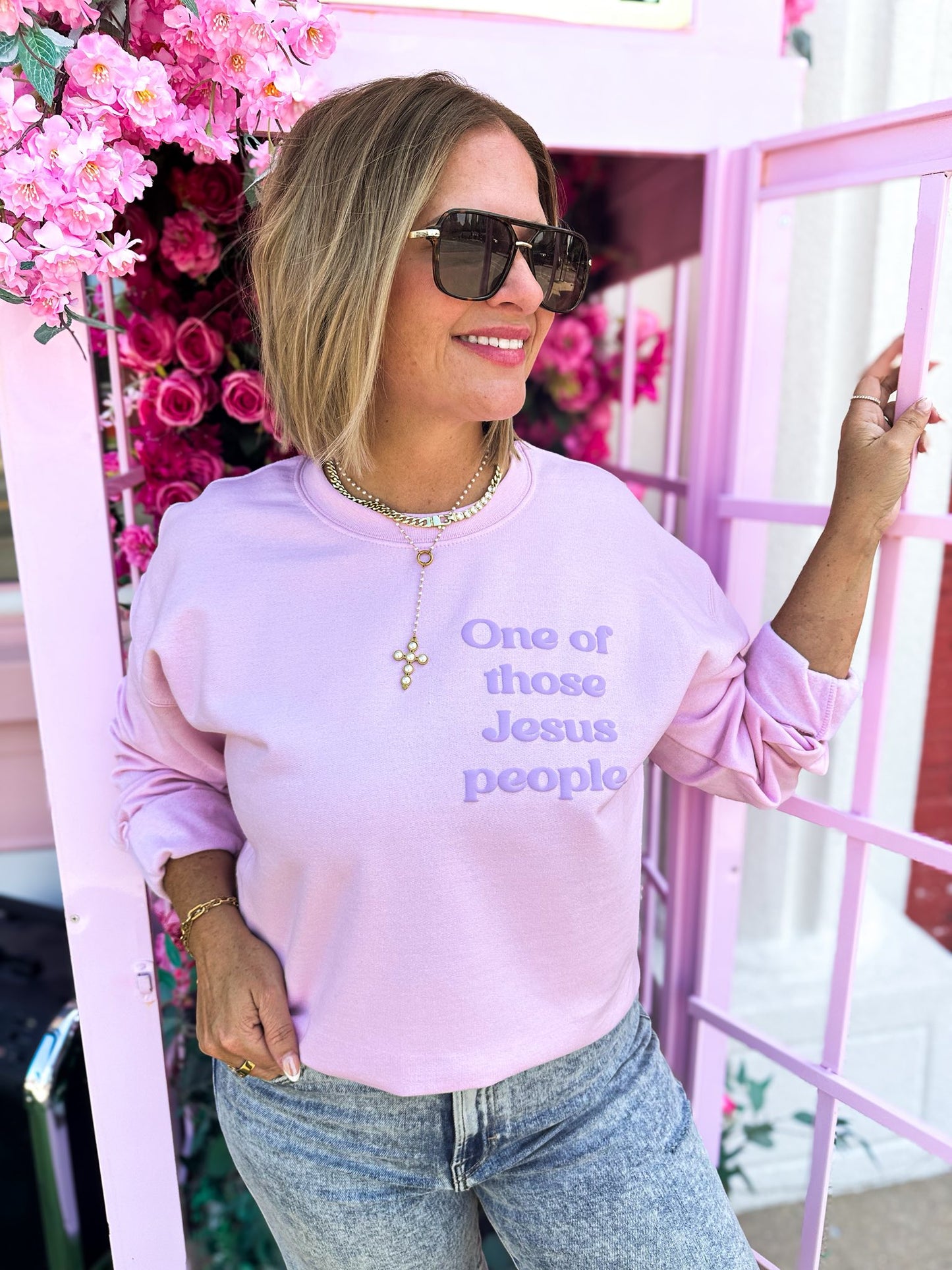 Jesus people club sweatshirt