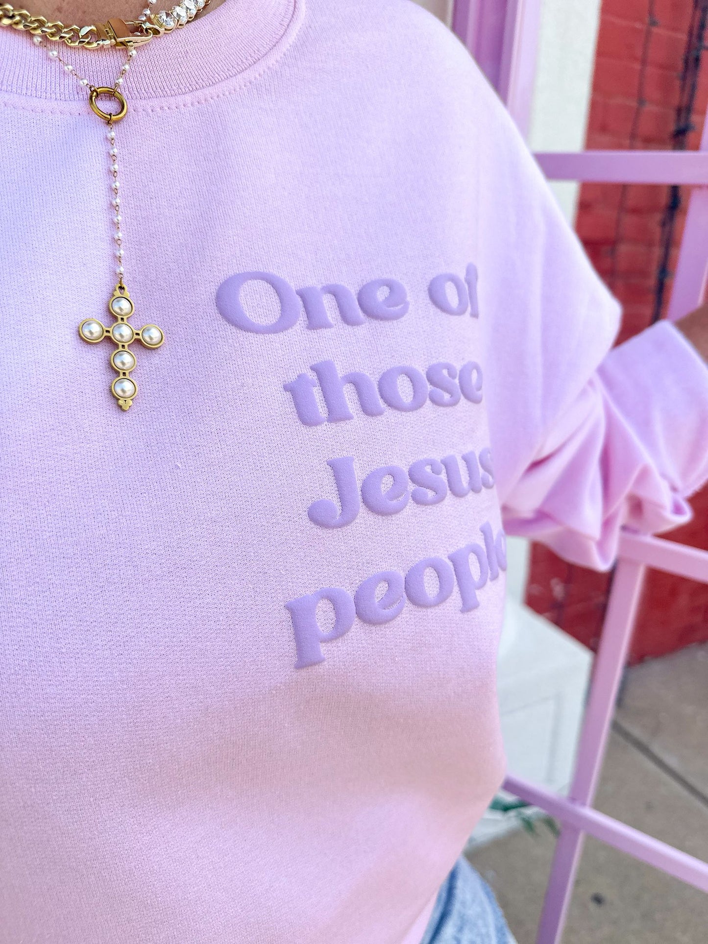Jesus people club sweatshirt