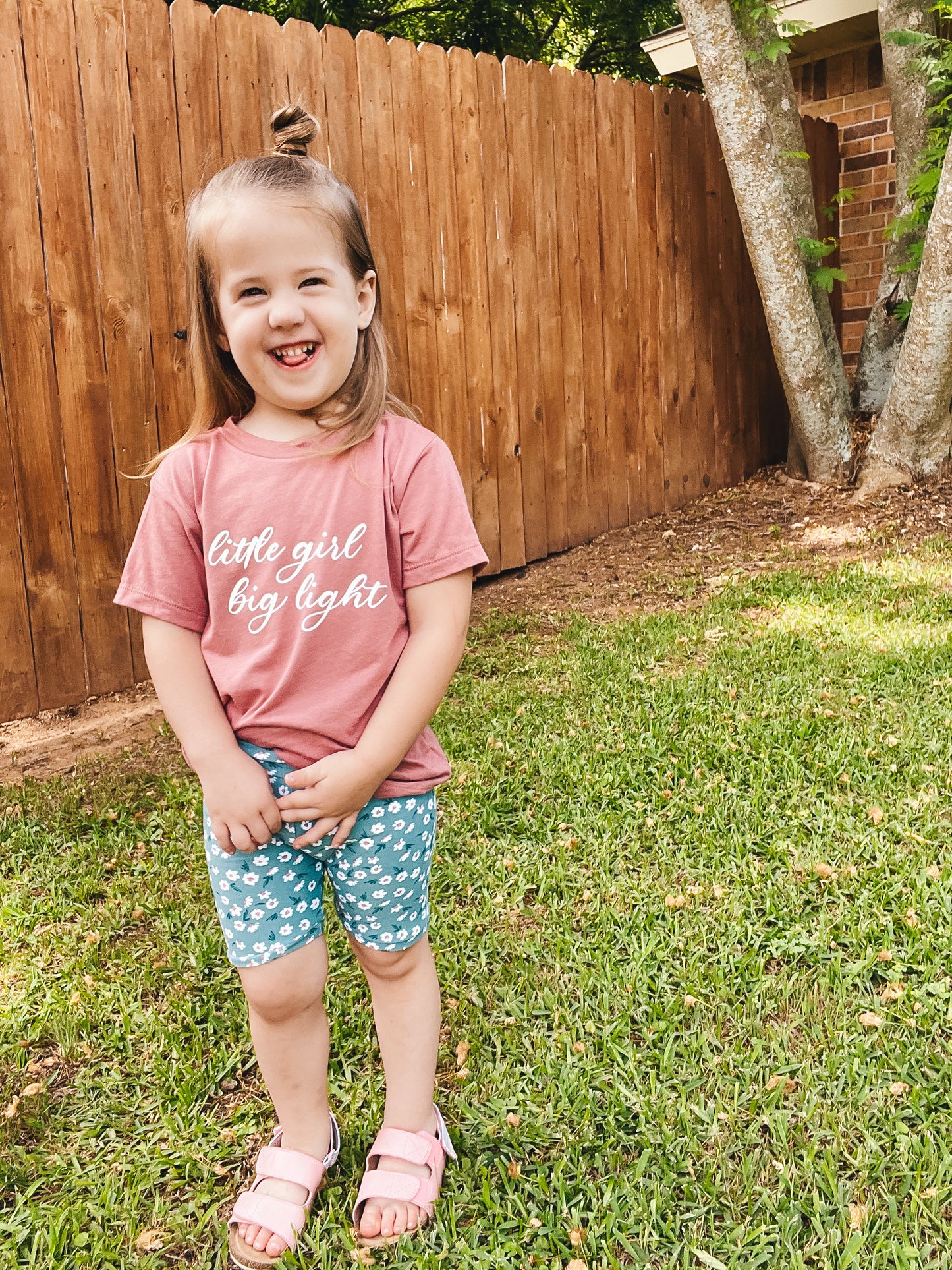 little girl, big light tee | devotional included