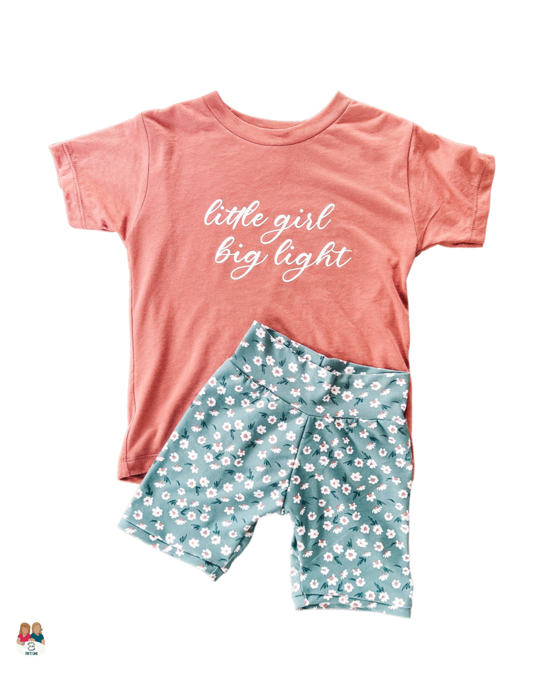 little girl, big light tee | devotional included
