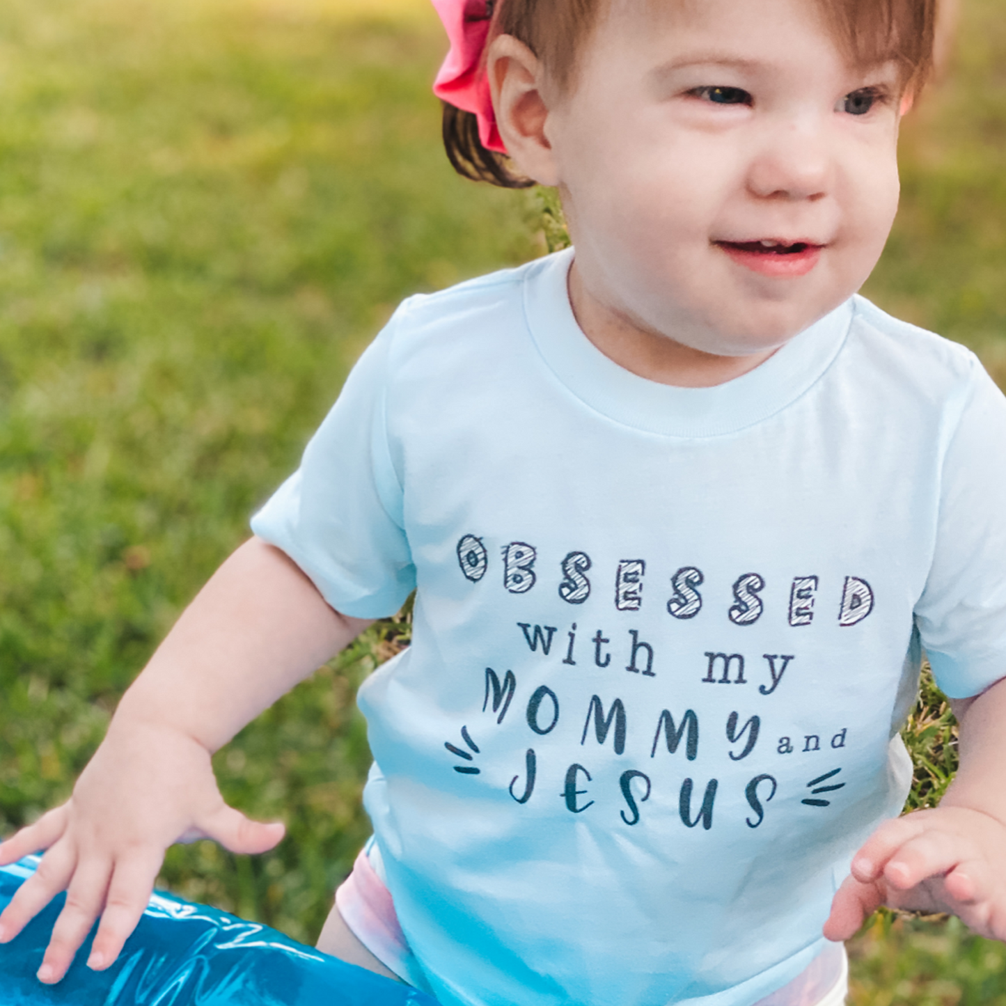 obsessed with mommy & Jesus tee