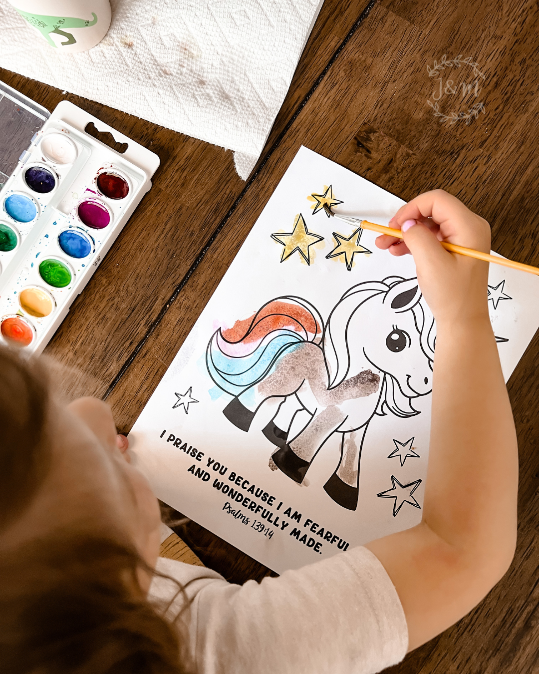 unique unicorn | coloring sheet