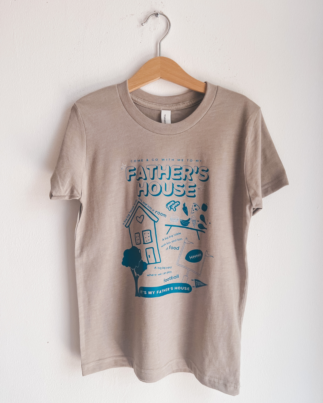 father's house | adult tee