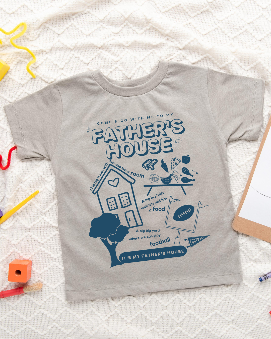 father's house | adult tee