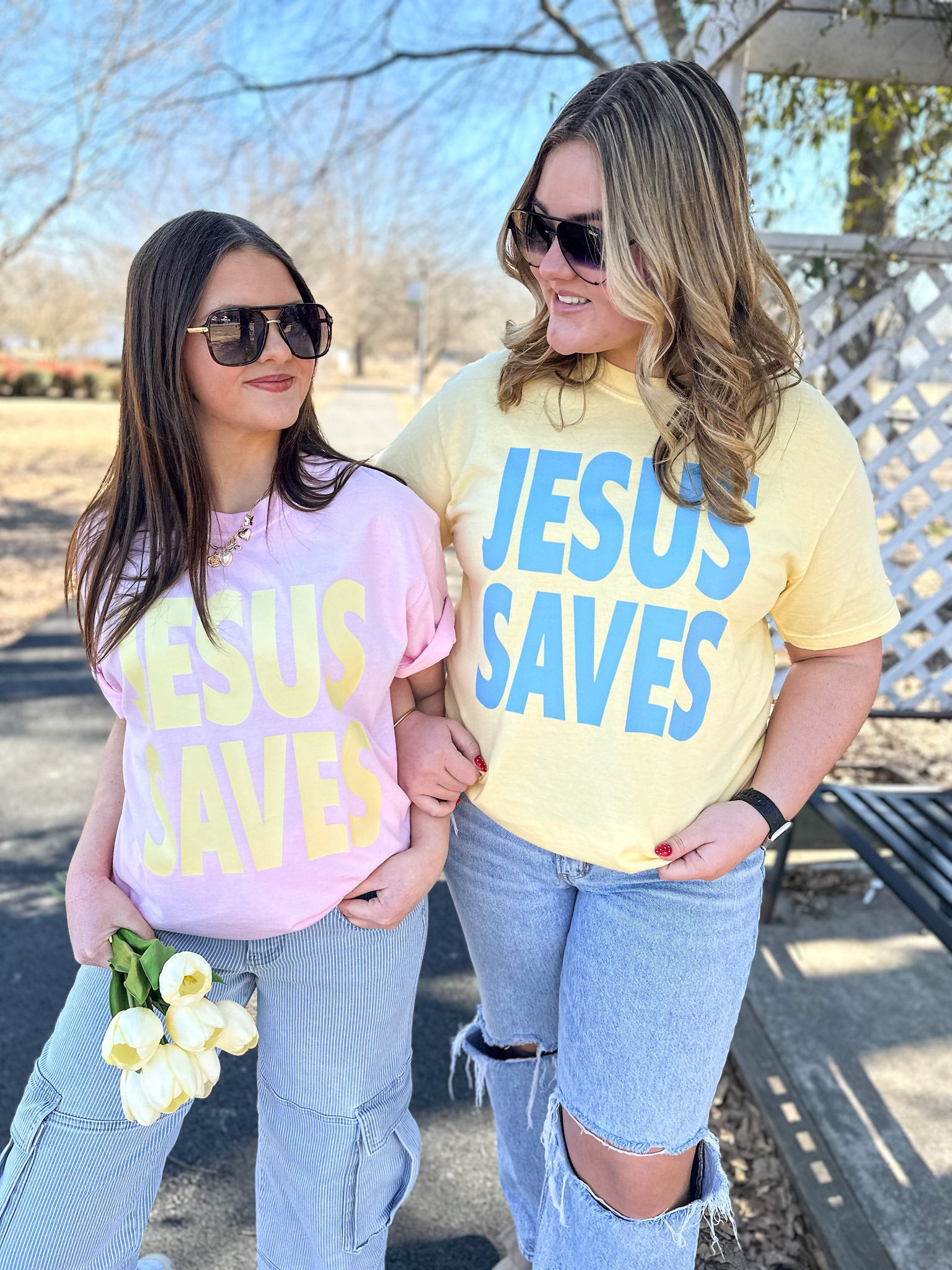 jesus saves faith shirt comfort colors pastel christian apparel