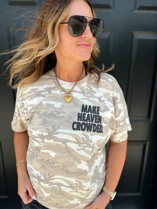 make heaven crowded camo