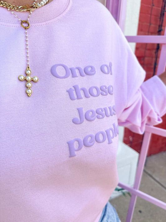 Jesus people club sweatshirt