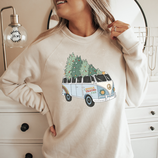 Travel Far Van | adult sweatshirt preorder